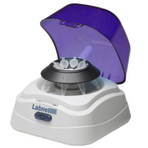 Labnet International C1601-P - Mini Microcentrifuge, Purple lid, 100-240V 50/60Hz