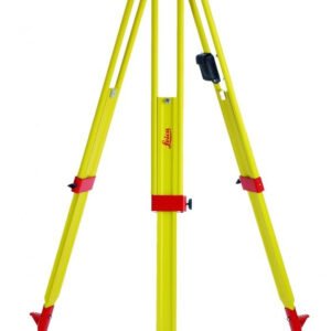 Leica GST20 - Wooden Tripod with Plumb Bob, Carrying Strap, and Side Clamp Screws (Catalog 296632)