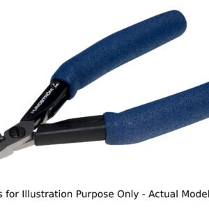 Lindstrom HS-7890 - Long Snipe Nose Pliers, Synthetic Handle, Smooth Jaw, 6.47"