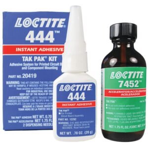 Loctite 228354 - 444 Tak Pak Instant Adhesive, Clear, 20g Kit