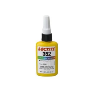 Loctite 135412 - 352 Light Curing High Viscosity Acrylic Adhesive, 50ml Bottle, 10/Case