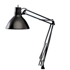 LX Microscopes by Unitron LS1ABK - LS Task Light, 45in Arm with Edge Clamp, Black (New Part Number: K110660001)