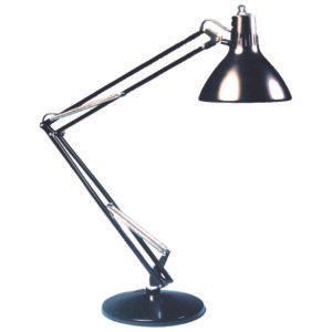 LX Microscopes by Unitron LS1EWT - LS Task Light, 45in Arm with Weighted Base, White (New Part Number: K110670002)