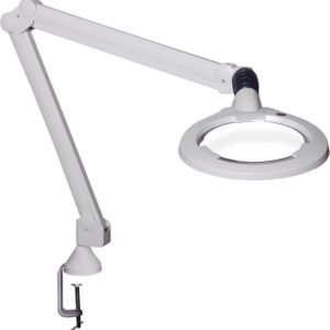 Vision Luxo CIL026698 - Circus LED Magnifier, 45” Arm, 3.5 Diopter Lens and Clamp