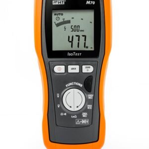 HT Instruments ISOTEST M70 1000V Insulation Meter, 200mA Continuity Meter and RMS DMM