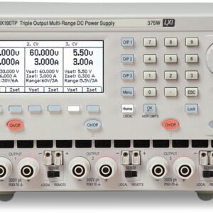 TTi MX180TP - Triple Output 375 Watt DC Power Supply with USB, RS-232 and LAN (LXI) Interfaces