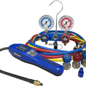 Mastercool 55900-COMBOKIT - Electronic Leak Detector and Manifold Combo Kit