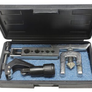 Mastercool 70093 - 45 Degree Sliding Die-Block Flaring and Cutting Tool Set