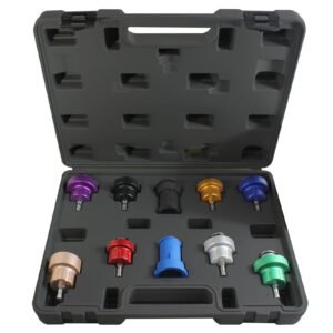 Mastercool 43305 - 10 Piece Cooling System Pressure Test Adapter Kit