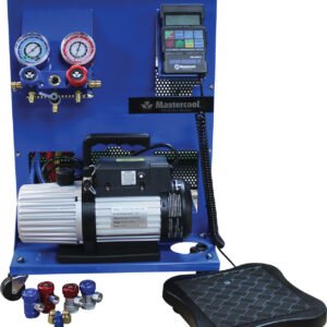 Mastercool 91585-B-YF - Dual R134a/R1234yf Single Stage Portable Electronic Charging Station