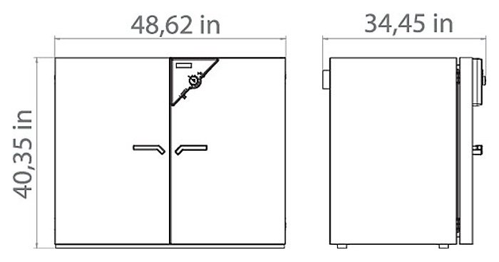 ModelED400-Dimensions