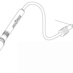 Nordson 7018884 - EFD Dispensing Tip, .004" Blunt-End, 32 Gauge, Yellow