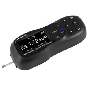 PCE Instruments PCE-RT 2000BT - Material Roughness Tester (Ra, Rq, Rsm, Rsk, Rz, Rt, Rp, Rv, Rc) with Bluetooth