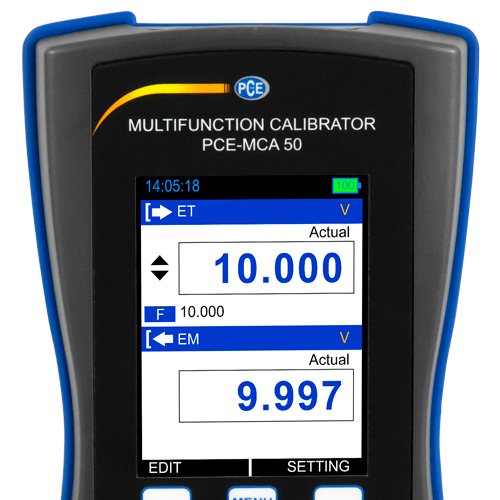 PCE_Instruments_PCE-MCA_50_-_Multifunction_Digital_Calibrator_Image_1