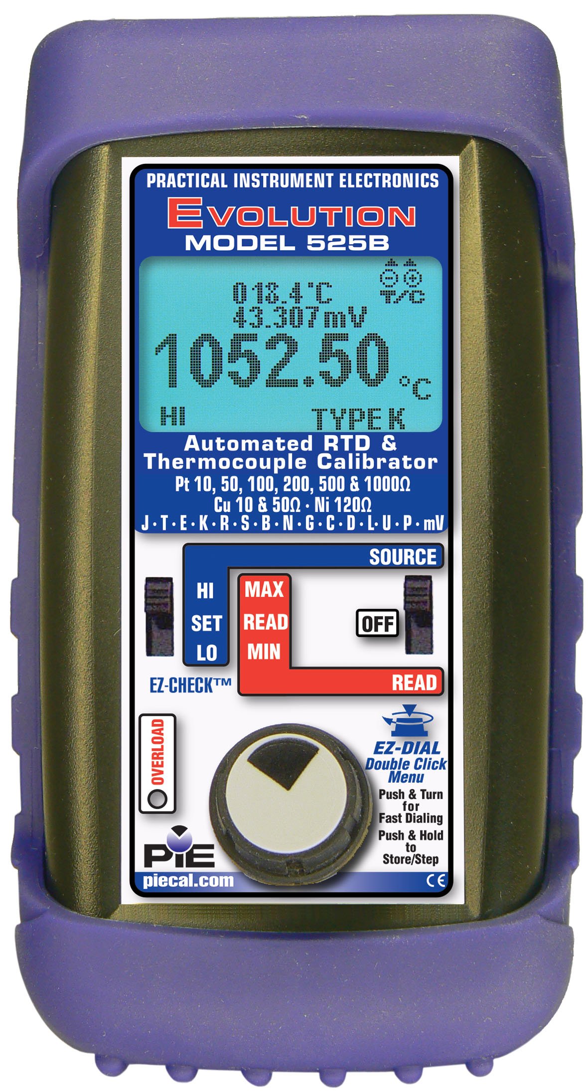 PIE-525B-Displaying-Source-K-Thermocouple