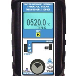 PIE 520B-R Thermocouple Calibrator, single source for R type thermocouples