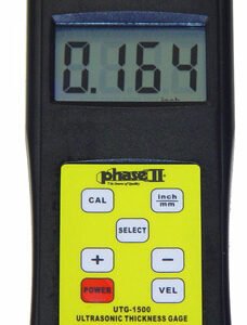 Phase II Plus UTG-1500 Basic Touch/Read Ultrasonic Thickness Gauge