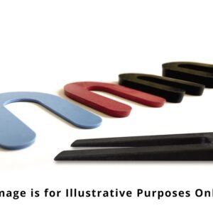 Precision Brand 06166 - Plastic Taper Horseshoe Shims, 1-1/2″ X 3-3/8″ (500 Pcs)