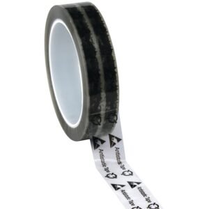 Protektive Pak 46909 - Anti-Static Tape, With ESD Symbols, 1/2" x 72 Yards x 3" Plastic Core