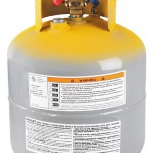 Robinair 17506 - 50 lb Recovery Tank, 1/4" Fittings