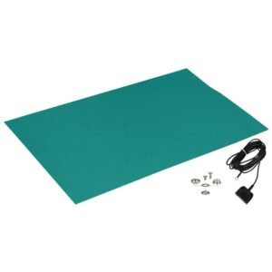 SCS 770207 - Mat Kit, Rubber, 24" x 48" X 0.080", R1, Smooth, Green