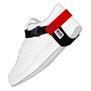 SCS HGS1MD-RED - Heel Grounder, Standard, D-Ring, Red Elastic