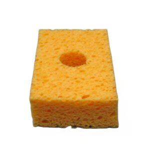 SIR S33-P10-PK - Soldering Sponge, 2.1" x 3.2" x 1" with Hole & 4 Slits, 10/Pack