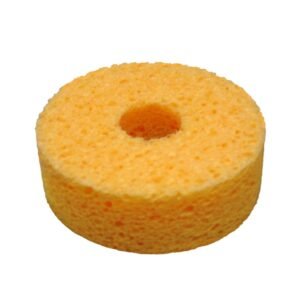 SIR S31-P10 - Soldering Sponge, 3.12" x 1" Round with Hole, 10/Pack