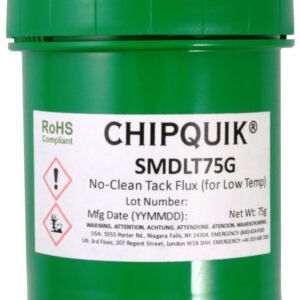 Chip Quik SMDLT75G - Tack Flux / No clean, Low Temp SMDLT, 75 gram Jar