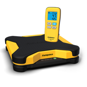Fieldpiece SR47 – Wireless Refrigerant Scale with Remote (252 lbs Capacity)