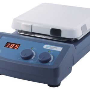 Scilogex 813221009999 MS7-H550-S 7x7 LED Digital Magnetic Hotplate Stirrer, Ceramic-Glass Plate, 110V, 50/60Hz US Plug