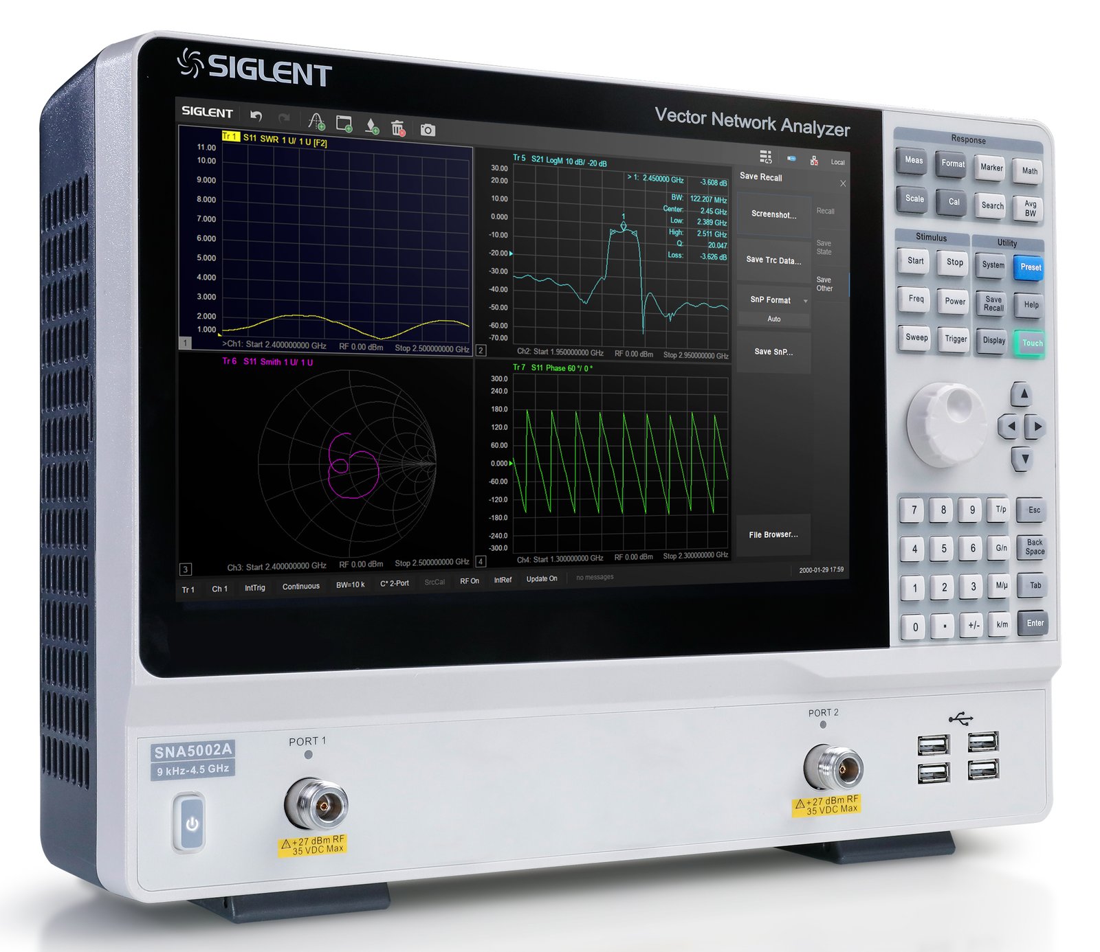 SiglentSNA5002A-Angled
