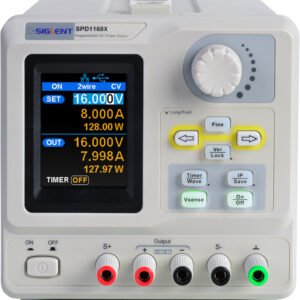 Siglent SPD1168X - Programmable Linear DC Power Supply (1 Channel, 16V/8A, up to 128W)