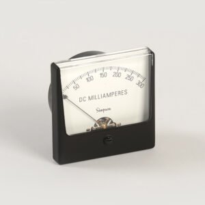 Simpson 03150 - Wide-Vue Analog Panel Meter (0-2A), 3.5" Nominal Size