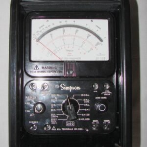 Simpson 260-8RT Electric Analog Multimeter