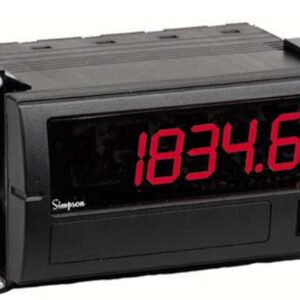 Simpson F351460 Panel Meter 5AAC, 3-1/2, 120VAC