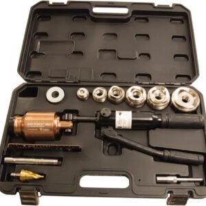 Southwire MP360SDPRO - MAX PUNCH 360 PRO Knockout Tool with Stainless Steel Rated Dies, 1/2 - 2-Inch set (1 case)