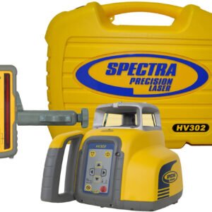 Spectra Precision HV302-4 Laser with HL760 Receiver, Clamp, RC402N, Nimh and Universal Charger