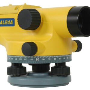 Spectra Precision AL24A-3 24x Automatic Level, with Tripod and Rod (5m, Metric)