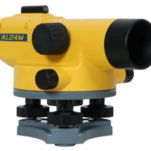 Spectra Precision AL24M-2 24x Automatic Level, with Tripod and Rod (15 ft, Inches)