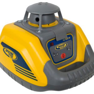 Spectra Precision LL100N-3 Laser Level - with HR320 Receiver, GR153 Rod (Metric), Tripod and Case