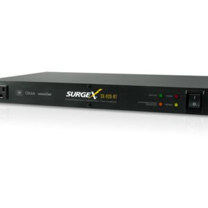 SurgeX SX1120RT Rack Mount Surge Eliminator with Remote, 120V/20A, 1U