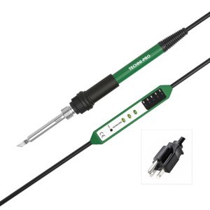 Techni-Pro 102ConTSoIrn - Constant Tempearature Adjustable Soldering Iron, 110V-90W / 22V-60W, 102C Series