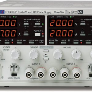 TTi CPX400DP - Dual output 840 watt PowerFlex PSU with USB, RS232, LAN