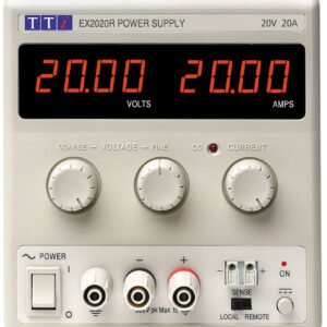 TTi EX2020R - EX-R Series Mixed-Mode Regulated Precision DC Bench 400W Power Supply 20V/20A
