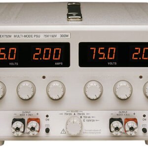 TTi EX752M - Mixed-Mode Regulated Precision DC Bench 300W Power Supply 2X75V/2A