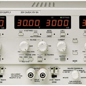 TTi PL303QMT - Triple Precision DC Bench Power Supplies, 0-30V/0-3A,0-6V/0-8A