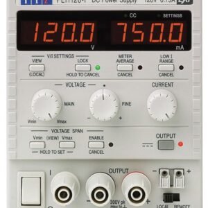 TTi PLH120-P - Single Higher Voltage DC Power Supply, 0-120V/0-0.75A, Analog