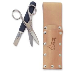 Techni-Pro 1-216 - Cable Splicer Kit (Knife, Electrician's Scissors & Leather Pouch)