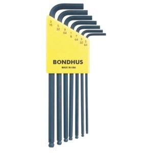 Techni-Pro 758IE945 - Inch L-Key Set, 7-Piece, 5/64 Thru 3/16"